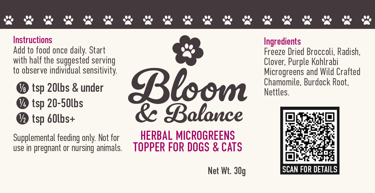 Bloom & Balance Herbal Microgreens